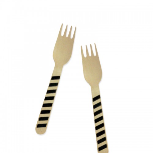 Fork - Stripe Black